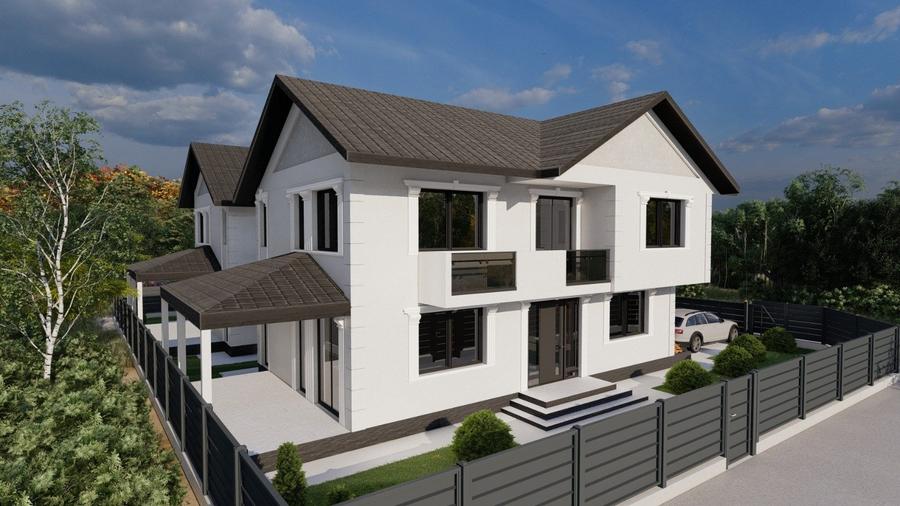 VILĂ PREMIUM – 5 CAMERE – INCĂLZIRE ÎN PARDOSEALĂ – DORMITOR LA PARTER – TEREN - 2