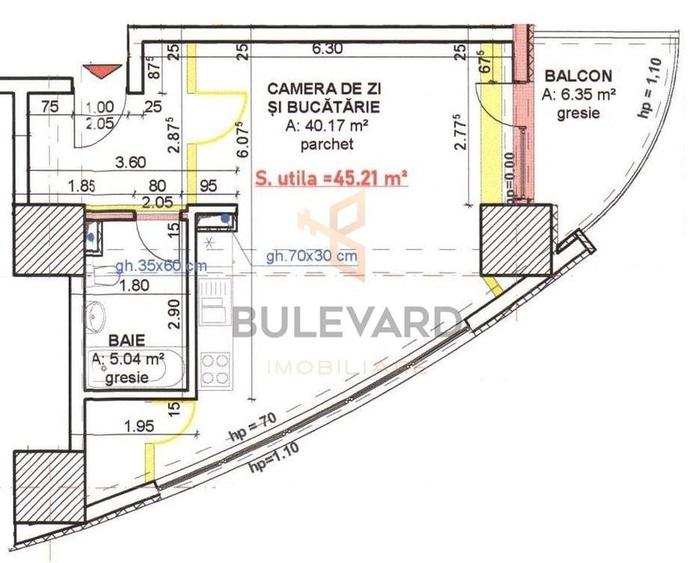 Apartament tip studio la cheie in bloc nou + parcare subterana - 13