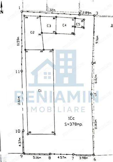 Casa in Romanesti-Teren 380mp-Deschidere 14m-Zona linistita-Libera - 9