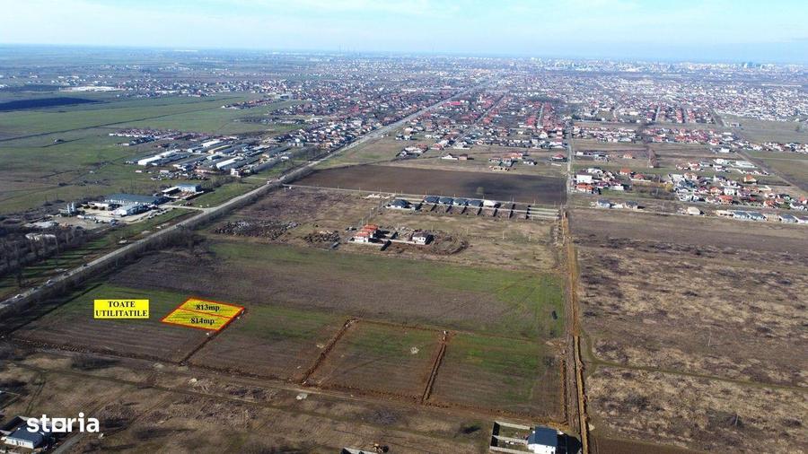 Mosnita Noua - teren pentru constructie 6apartamente - toate utilitati - 3