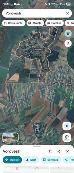 Parcela teren Miroslava - Vorovesti- utilitati - 1