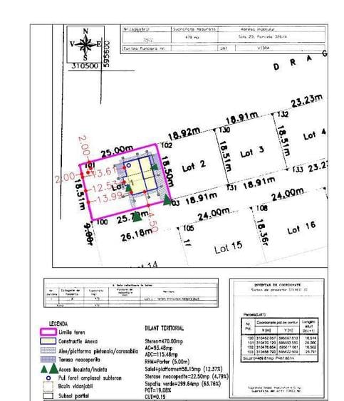 Teren 470 mp Vidra Berceni si Dobreni, curent, proiect + autorizatie - 6