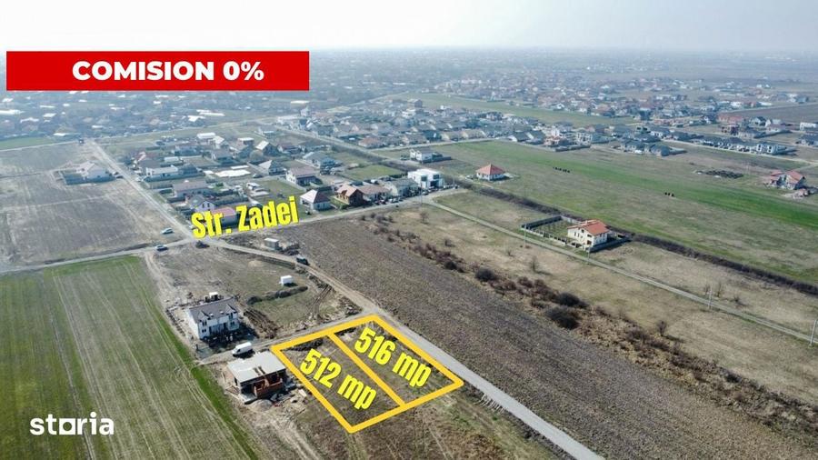 Parcela teren cu utilitati - Proiect + AC duplex - Comision 0% - 6