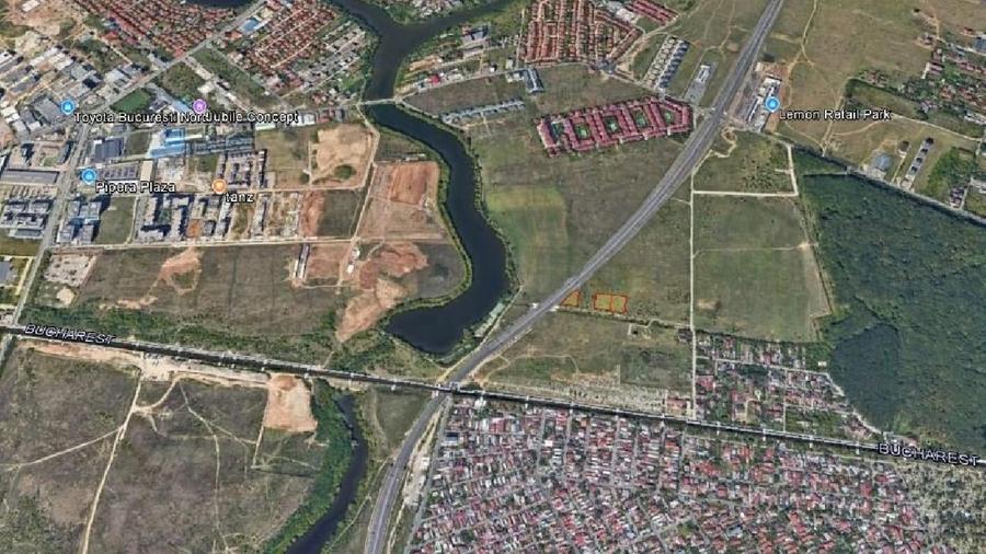 PIPERA, 3 terenuri intravilane in suprafata de 5.100 mp - 1