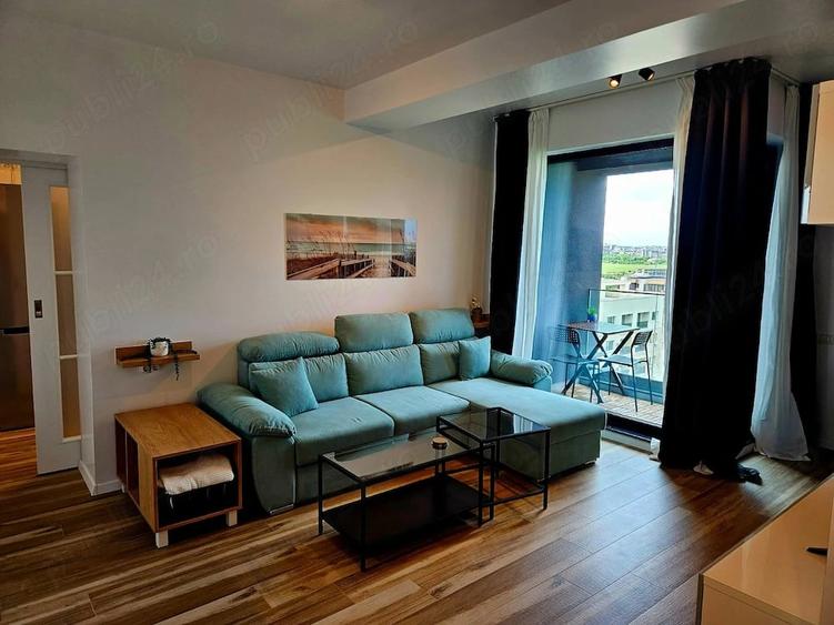 Apartament cu 2 camere semidecomandat, mobilat în Aurel Vlaicu