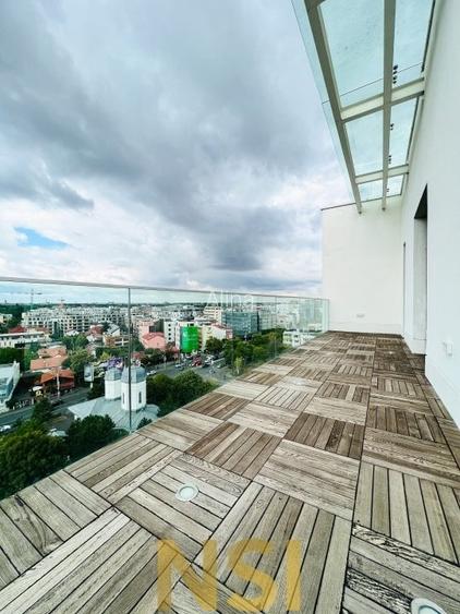 Herastrau Penthouse || Panoramic View || 200 sq m of terrace