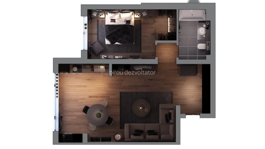 Apartament cu 2 camere în Pipera Apartament cu 2 camere în Pipera