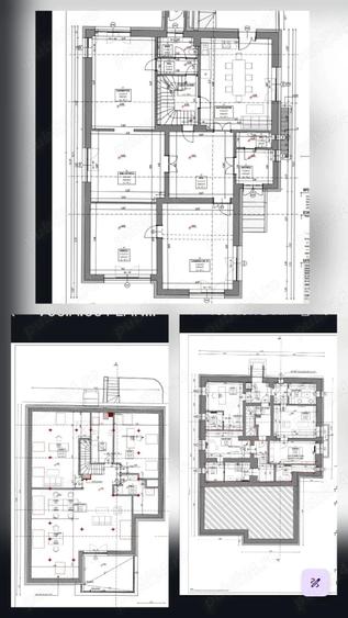 Inchiriere casa ,vila Andrei Muresanu D+P+M 480 MP teren 960 mp 5 loc parcare ,7000 eur +tva - 4