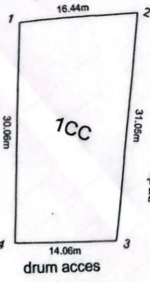 Teren de vanzare cartier Trivale 460 mp - 1