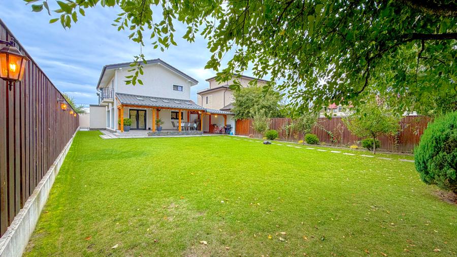 Casa premium, peisagistica, utilitati complete, Stupini - 3