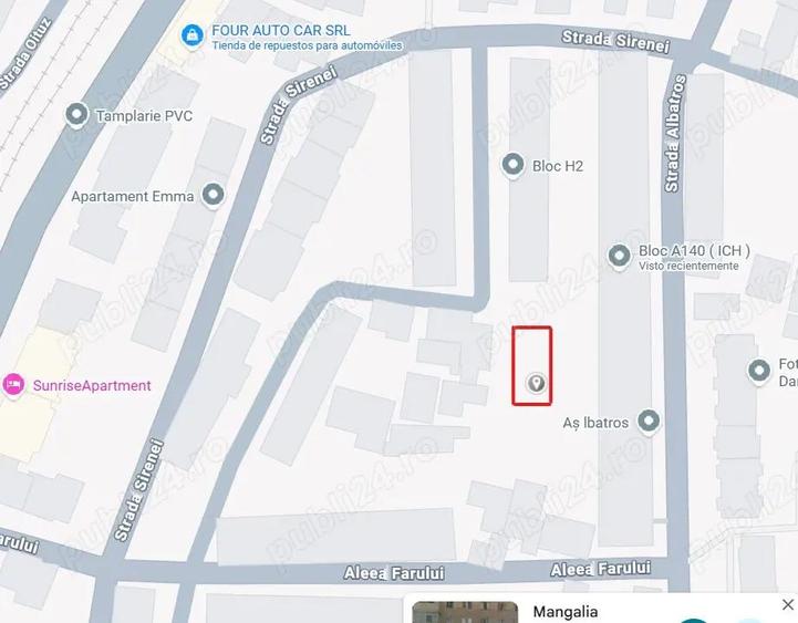Teren 420 mp, zona centrala Mangalia - 3