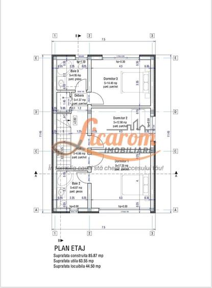 Vila LUX Parter+Etaj(stil mediteranean) in Stupini zona Plugarilor - 5