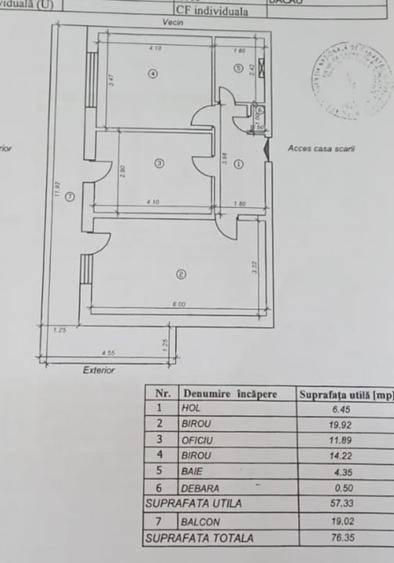 Apartament decomandat Banca Nationala etaj 1, bloc 1992 - 10