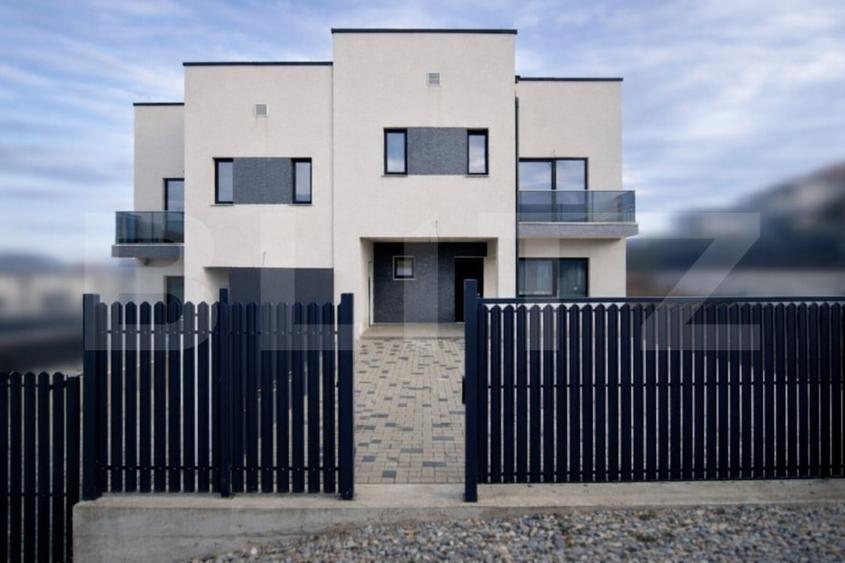 Duplex modern 2024, semifinisat, 167mp utili-Campenesti - 1