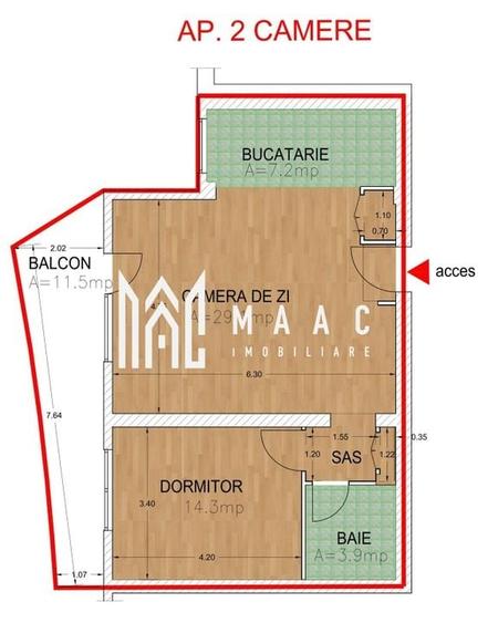 Apartament 2 camere I Balcon I Nou I Lift I Hipodrom - 6