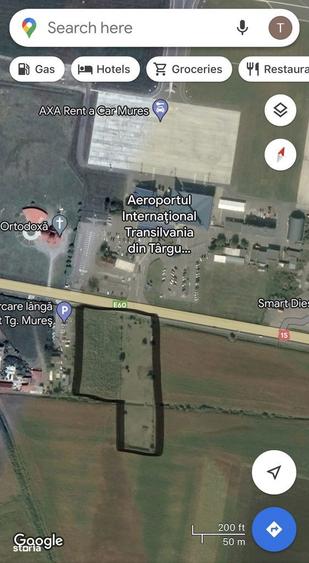 Teren industrial la Aeroport Transilvania / parc auto / Cargo - 1