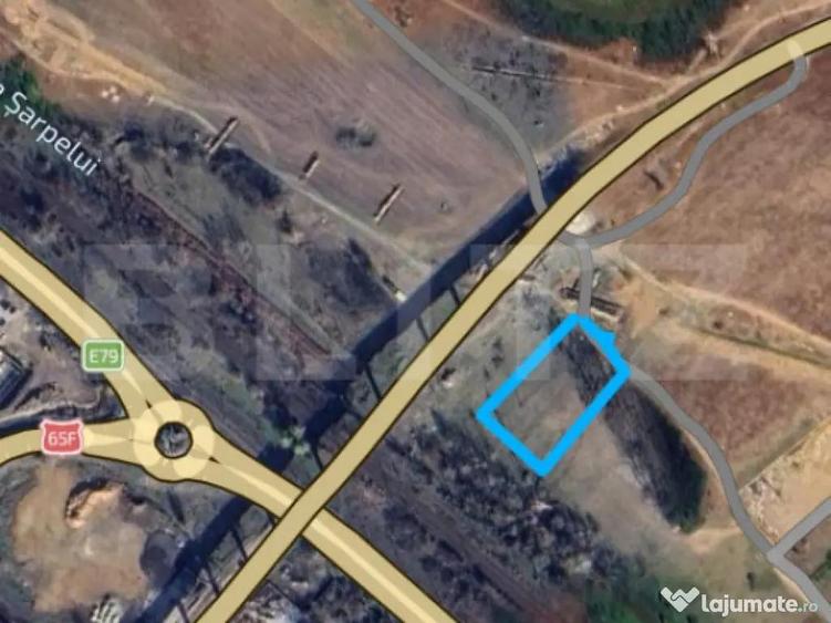 Teren extravilan, 2174 mp, 26.5m deschidere, Centura de Nord - 1