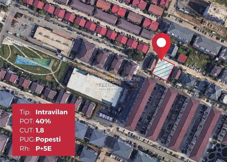 Teren de vanzare, 800 m de metrou Berceni, ideal dezvoltare imobiliara Teren de vanzare, 800 m de metrou Berceni, ideal dezvoltare imobiliara
