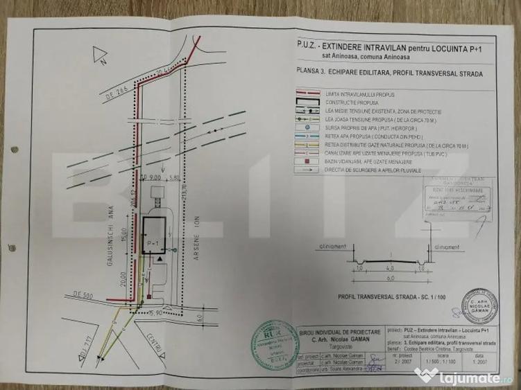 Teren de 3360 mp, în Aninoasa