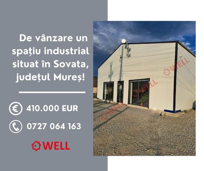 De vânzare un spațiu industrial situat în Sovata, județul Mureș! - 1