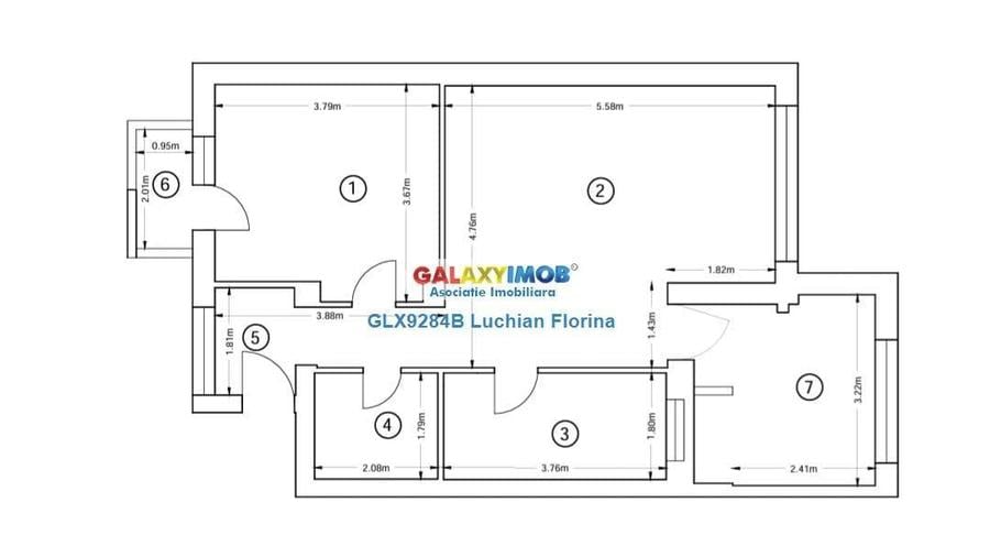 Apartament 3 camere, curte proprie, parcare I Giulesti - 7