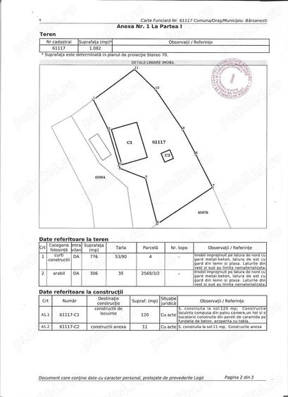Vand casa 120 mp cu teren 3384 mp Barsanesti - 7