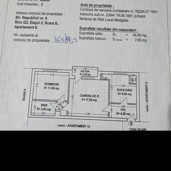 Apartament cu 2 camere - 1