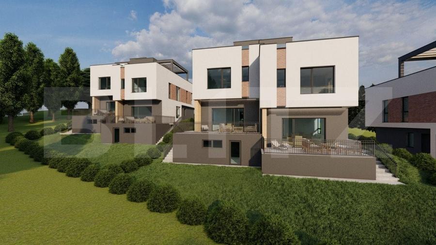 Case cuplate, cu pompa de caldura, panouri fotovoltaice, terasa, zona Vivo - 5