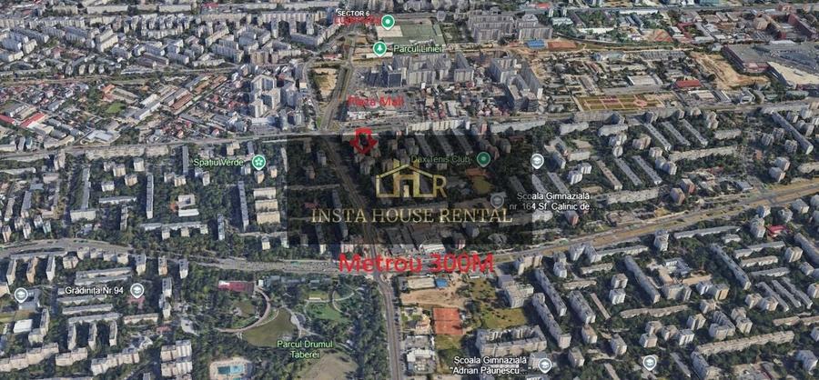 * 2 CAMERE MALL PLAZA - METROU 300M - PARC DRUMUL TABEREI * COMISION0% - 14