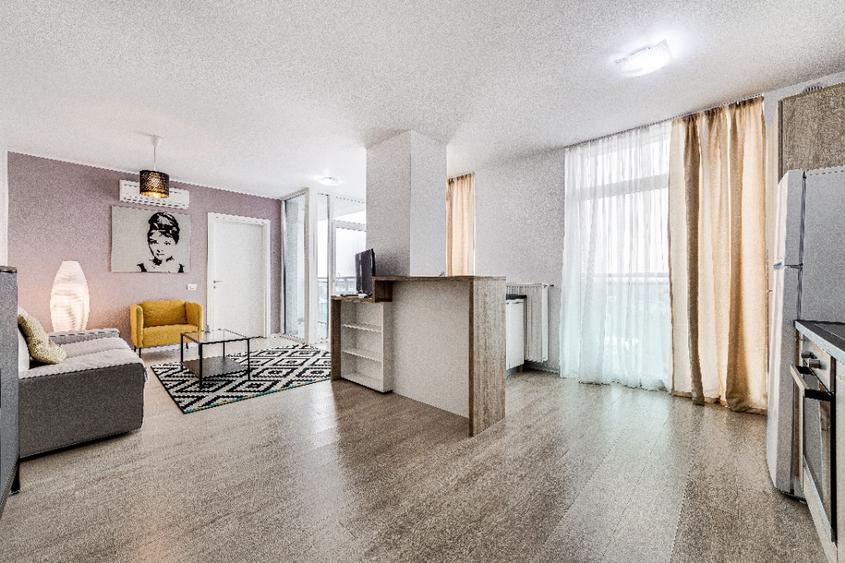 Apartament cu 2 camere semidecomandat în Ultracentral