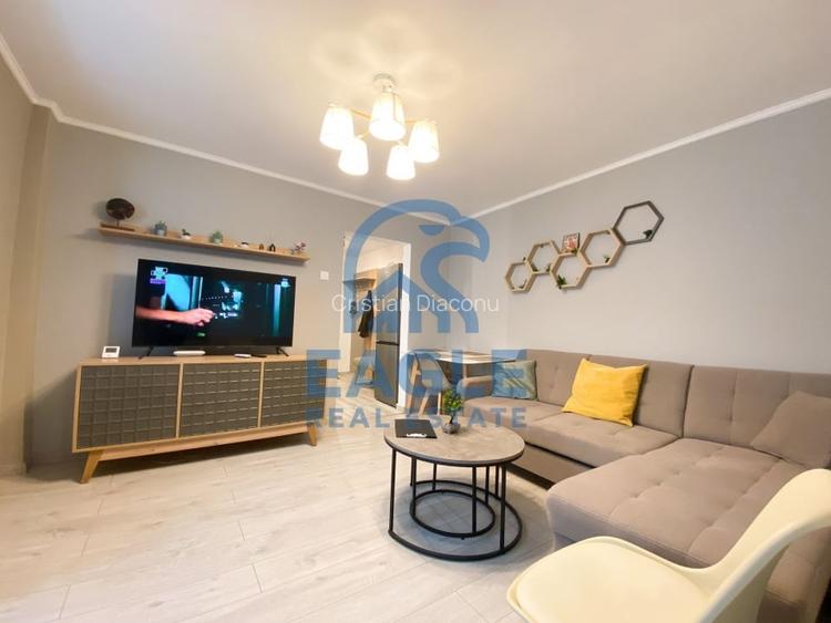 Tomis Nord, Campus - 2 Camere renovat modern cu balcon si centrala