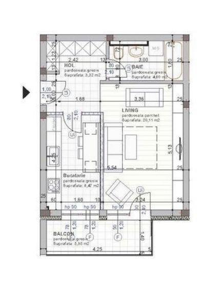 PRIVAT Garsoniera spatioasa, mobilata, mansardabila, panorama, balcon - 4