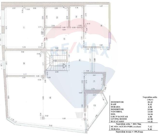 Apartament tip mansarda ultraspatios Polona | St. Cel Mare | Romana - 16