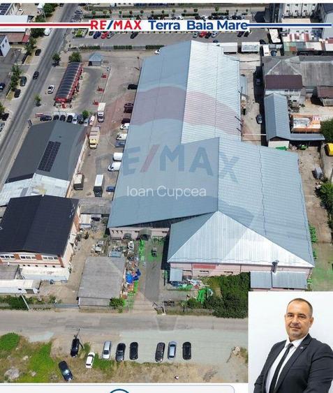 Spa?iu industrial de 762mp si inaltime 7m in zona Depoz...