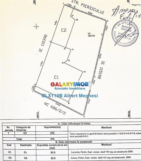 Casa 2 camere anexe cu teren 270 mp Oras Pantelimon - 7