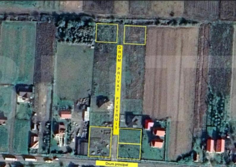 Parcele de vanzare | 672mp sau 1344mp | Botiz - 1