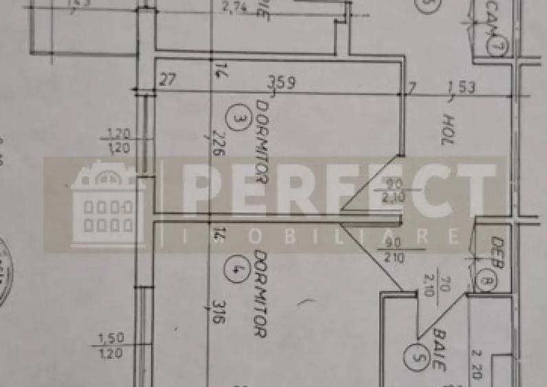 PALTINIS, 3 camere DECOMANDAT, AN 1986!! Pret 69.999 - 9