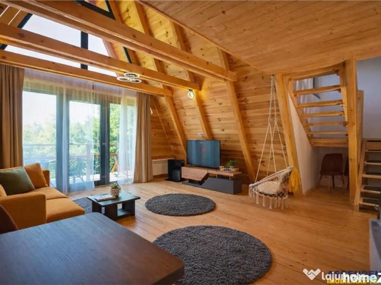 3 rezidente elegante, tip A frame, constructie 2025, Moieciu - 6