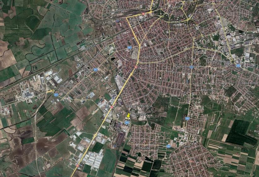 Teren intravilan - 7.221 mp - Calea Sagului - 5