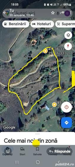 25 km de Brasov , 60 m2 constructii , 12 000 m2 - 1