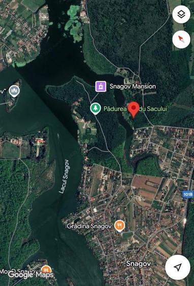 De vanzare teren superb cu deschidere la lacul si padurea Snagov - 9