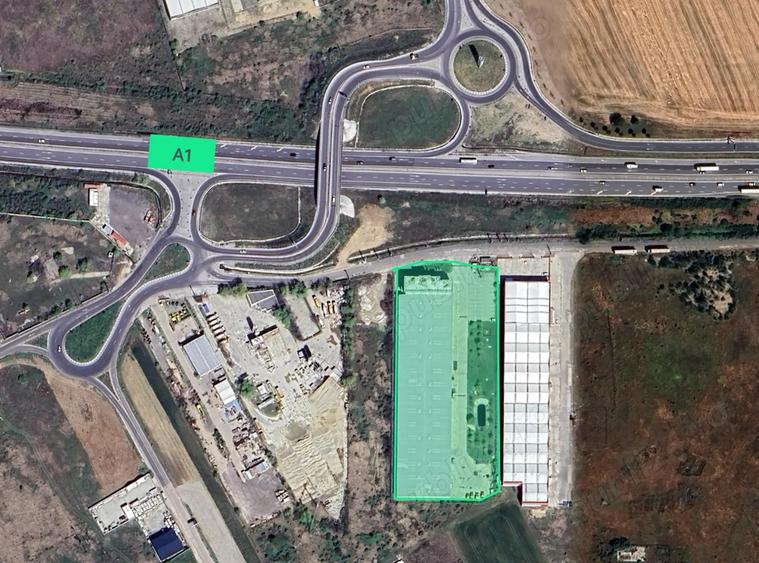 Spațiu comercial, de 6,500 mp, în Bolintin-Deal