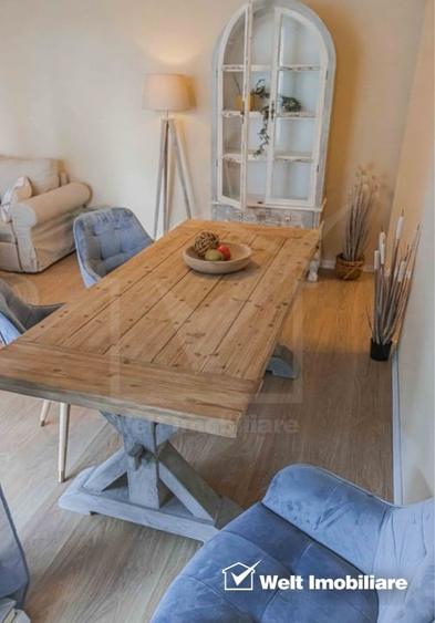 Apartament cu 3 camere semidecomandat, mobilat în Borhanci