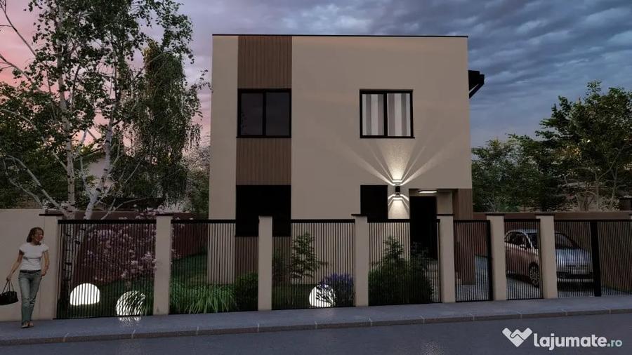 Casă cu 5 camere cu Teren 300 Mp în Pantelimon