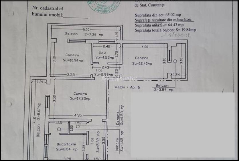 39286  Apartament 3 camere Ferdinand