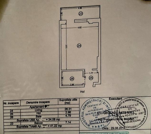 Studio cu priveliste catre ape in White Tower Mamaia - 13