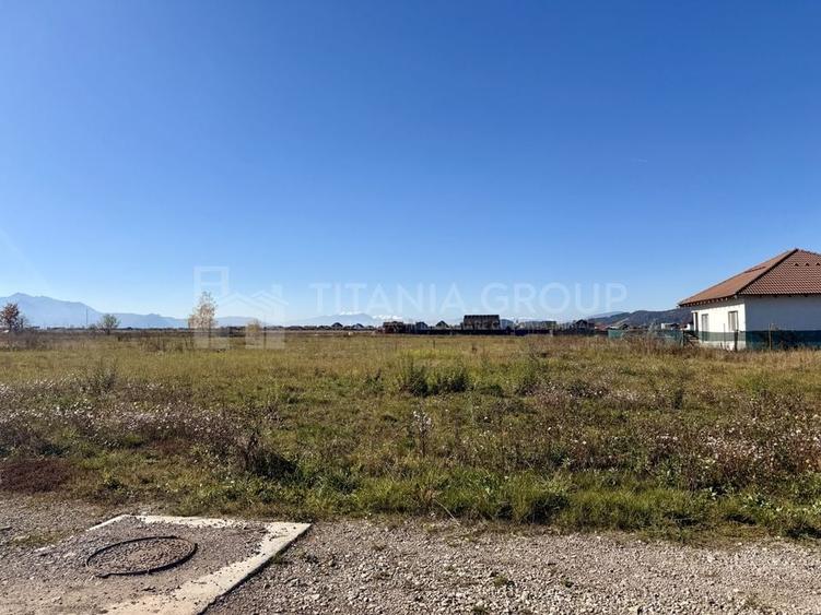 Teren intravilan, PUZ aprobat, 800 mp, cu utilități, Harman - 7