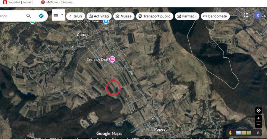 Vand teren intre Popesti si Corusu(jud. Cluj),in apropierea padurii - 7