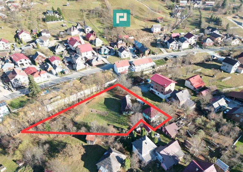 Casa de lemn, cu teren in Bor?a - 13