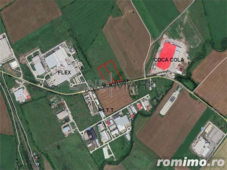 Teren INDUSTRIAL cu PUZ de vanzare pe Calea Torontalului - 2